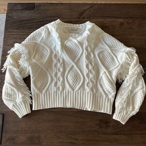 Industry Fringe Sweater